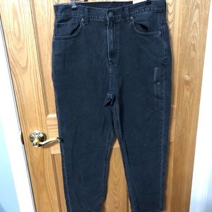 American Eagle Black Mom Jeans